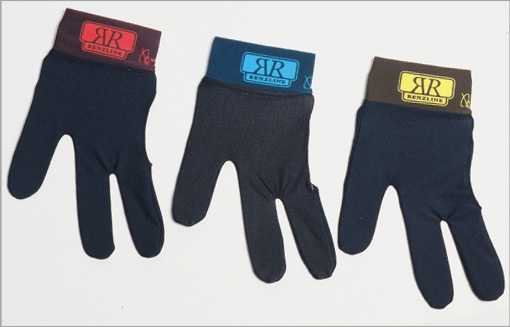 Renzline handschoen zwart- band met kleur