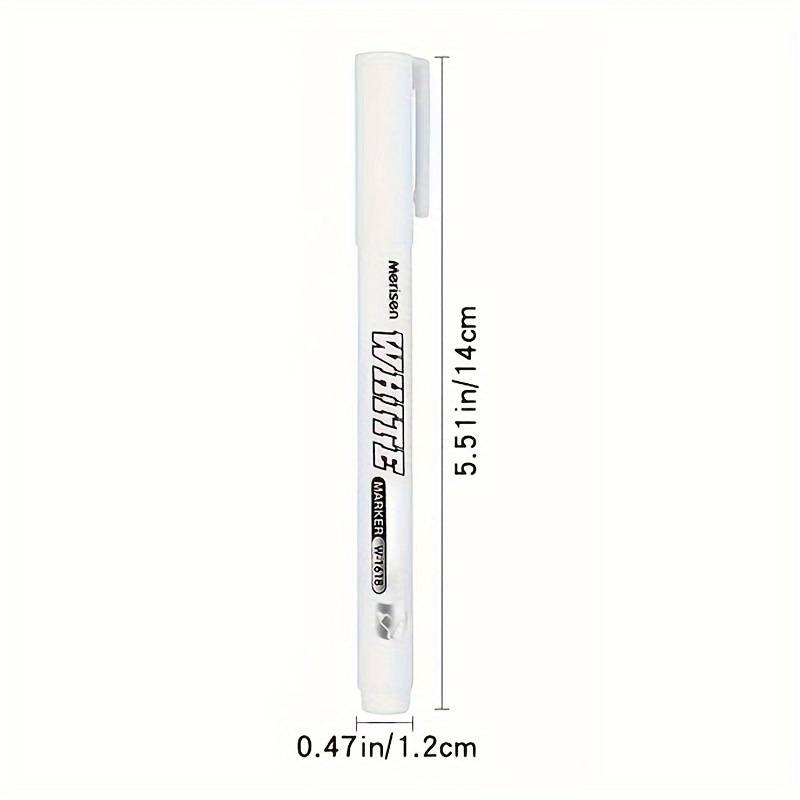 Witte permanent Markeerstift voor stof